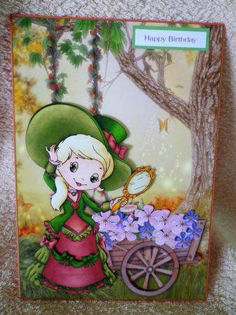 Victoria Flower Girl by Michelle Chivers