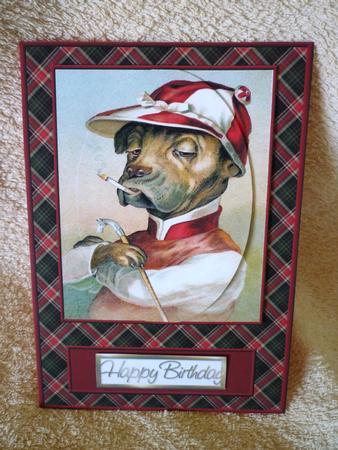 The Jockey Doggy with Toppers by Michelle Chivers