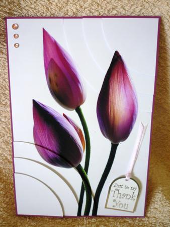 Stunning Floral 2 Corner Stacker by Michelle Chivers