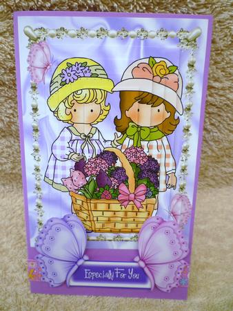 My Best Friend with Pretty Flowers, Pyramids by Michelle Chivers