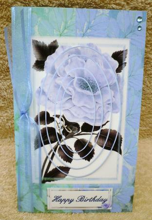Blue Rose by Michelle Chivers