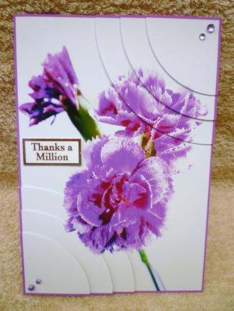 Stunning Floral 2 Corner Stacker by Michelle Chivers
