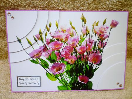 Stunning Floral 2 Corner Stacker by Michelle Chivers