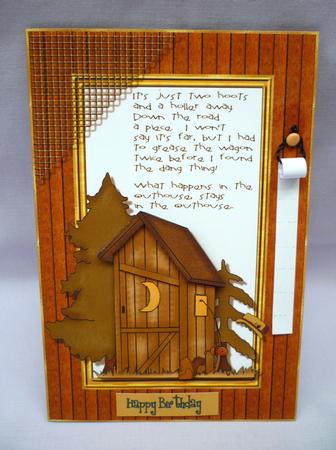 The Old Outhouse by Michelle Chivers