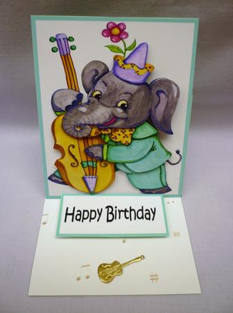 Happy Elephant by Michelle Chivers