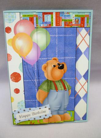 Birthday Bear 2 by Michelle Chivers