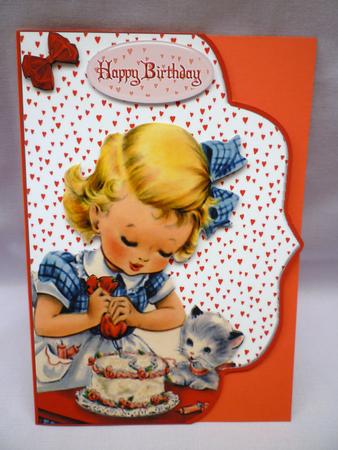 Icing the Cake Fancy Edge with Decoupage by Michelle Chivers
