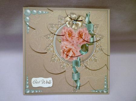 Pink Roses and Pearls by Michelle Chivers