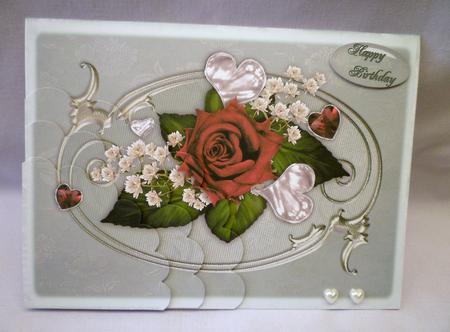 7x5 Red Rose by Michelle Chivers