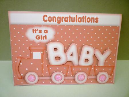 Baby Train Girl by Michelle Chivers