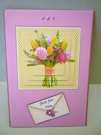 Tied Spring Bouquet by Michelle Chivers