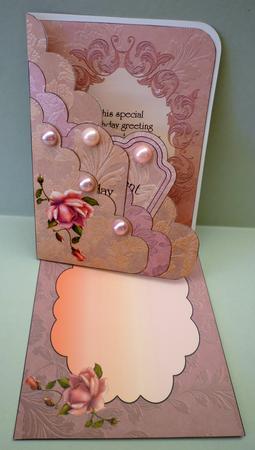 A Rose in Bloom Scalloped Pocket and Tags Card Kit by Michelle Chivers