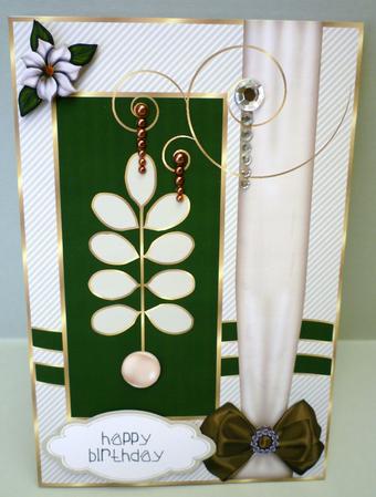 Green & Gold Card Kit by Michelle Chivers