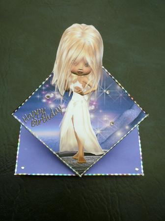 Elf Magic Pop Up Spring Card by Michelle Chivers