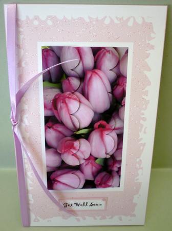 Funky Scallop Edge Pyramid Quick Card by Michelle Chivers