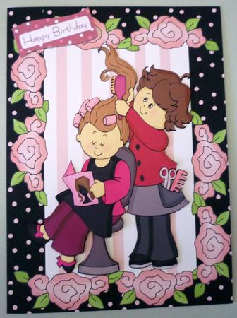 Now Don't Cut to Much Off , A4 Topper by Michelle Chivers