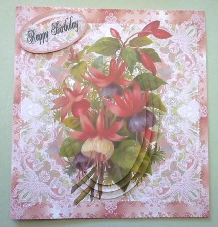Ballerina Flowers and Lace by Michelle Chivers