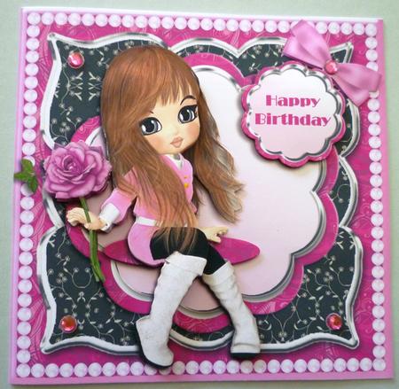 Happy Birthday Young Lady by Michelle Chivers