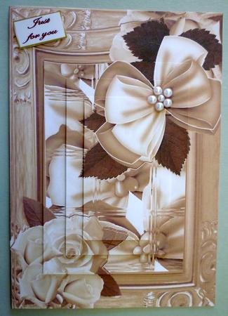Sepia Roses Pyramid by Michelle Chivers