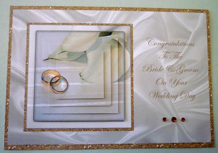 Wedding Rings & Lilies by Michelle Chivers