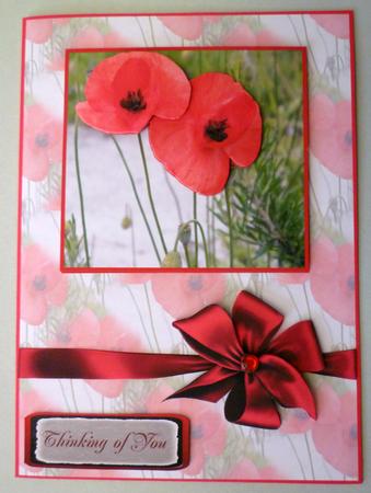 Stunning Poppy Topper by Michelle Chivers