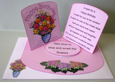 Birthday Bouquet Easel Kit by Michelle Chivers