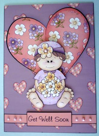 Floral Baby Versatile Sheet by Michelle Chivers