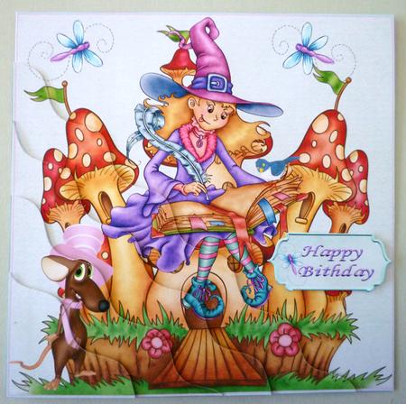 Th Happy Witch Castle by Michelle Chivers