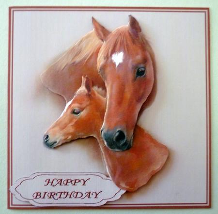 The Mare and Her Foal by Michelle Chivers