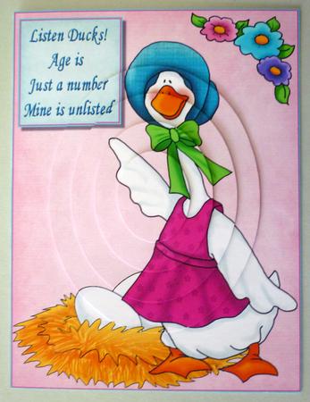 Listen Ducks Pyramage by Michelle Chivers