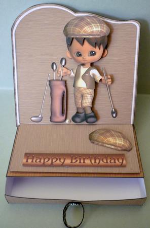 Golf Easel Drawer Kit by Michelle Chivers