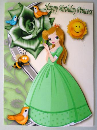 I Can See a Little Bluebird! Princess A4 by Michelle Chivers
