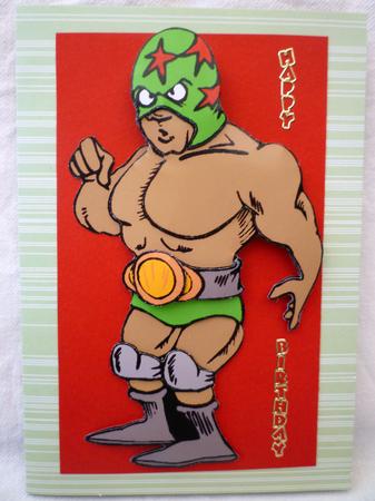 Cartoon Wrestler Step by Step by Michelle Chivers