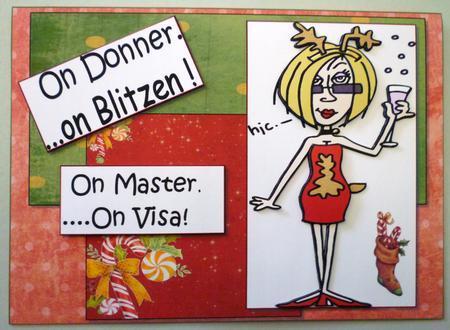 J. J on Donner on Blitzen by Michelle Chivers