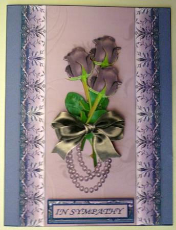 Sympathy Roses by Michelle Chivers
