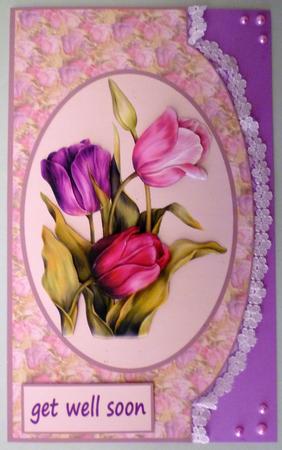 All Occasion Tulips Topper by Michelle Chivers