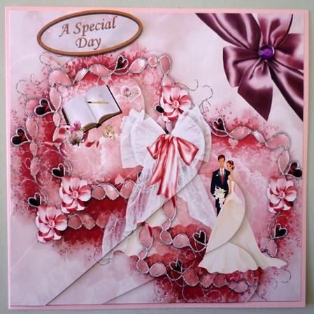 Bride and Groom Fan Pryamage by Michelle Chivers
