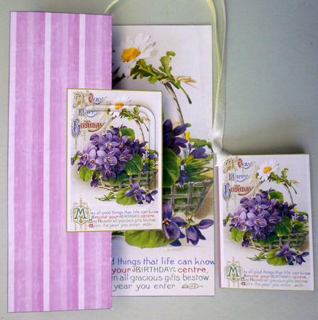 Violets Birthday by Michelle Chivers