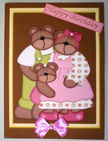 Cuddly Bear Family by Michelle Chivers