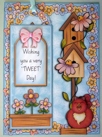 Sing Spring - Bookmark Pocket Card by Michelle Chivers