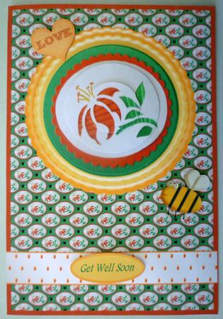 Orange Lily Qs by Michelle Chivers