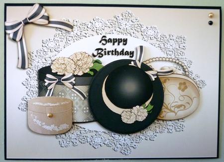 Ladies Day in Black and Beige by Michelle Chivers
