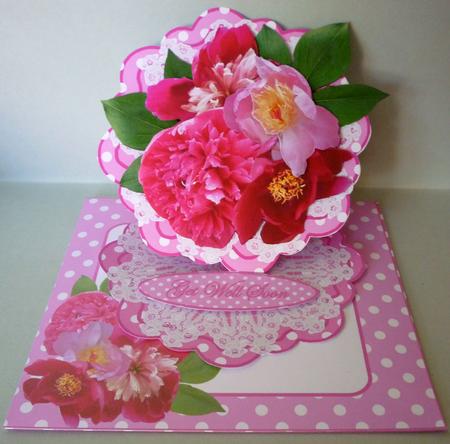 Pocket Full of Posies - Scallop Flower Easel Kit by Michelle Chivers