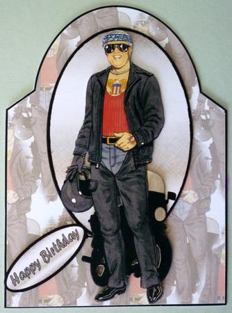 Dads a Biker Dude by Michelle Chivers