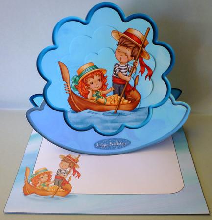Love in Venice Scalloped Rocker Card Kit by Michelle Chivers