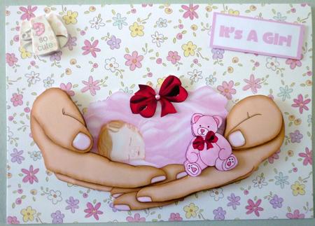 Sleeping Baby Girl by Michelle Chivers