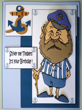 Banacle Bill Says Shiver Me Timbers by Michelle Chivers