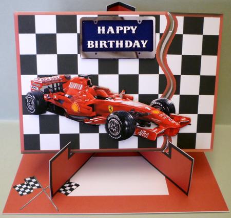 Slide-inside Racing Car Red by Michelle Chivers