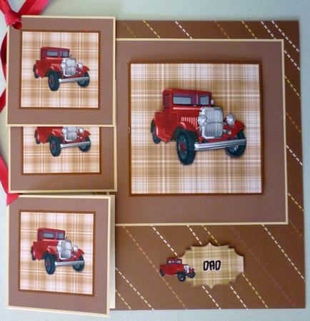 Red Truck Toppers by Michelle Chivers
