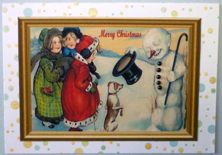 Vintage Christmas A4 by Michelle Chivers